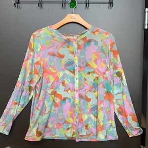 LOGO by Lori Goldstein button down shirt